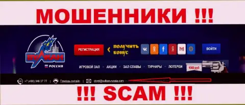 Не нужно связываться через е-майл с организацией VulkanRussia - это ЖУЛИКИ !