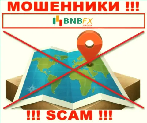 На онлайн-ресурсе BNB FX напрочь отсутствует информация касательно юрисдикции данной организации