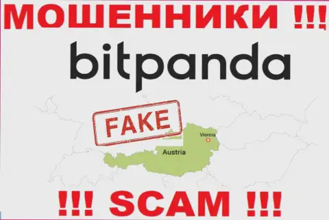 Ни единого слова правды касательно юрисдикции Bitpanda Com на сайте организации нет - мошенники