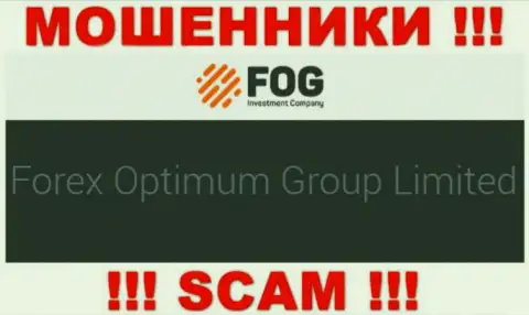 Юр. лицо организации ФорексОптимум - это Forex Optimum Group Limited, инфа взята с официального web-сервиса