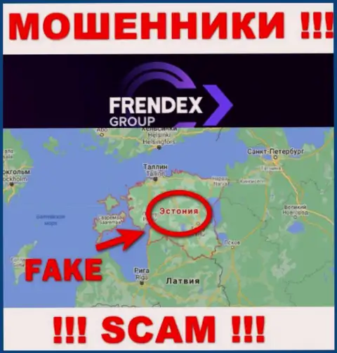 На интернет-сервисе FrendeX вся информация касательно юрисдикции фейковая - сто процентов воры !!!