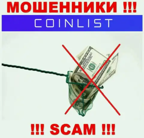 Нереально забрать обратно денежные средства с ДЦ CoinList, следовательно ни рубля дополнительно отправлять не советуем