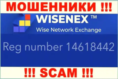 TorsaEst Group OU интернет обманщиков WisenEx зарегистрировано под вот этим рег. номером: 14618442