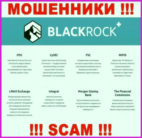 Регулятор (IFSC), не пресекает мошеннические уловки BlackRock Plus - орудуют сообща
