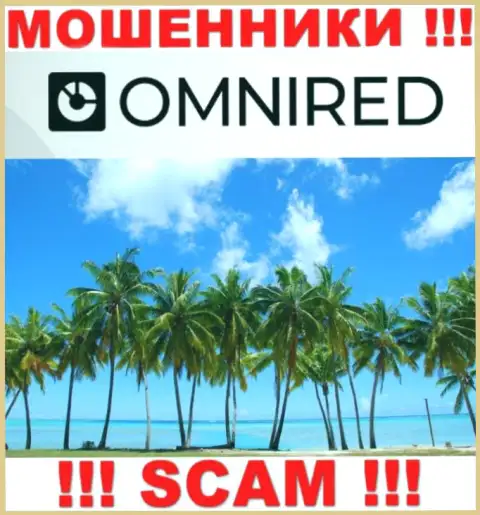 В Omnired безнаказанно воруют средства, скрывая сведения касательно юрисдикции