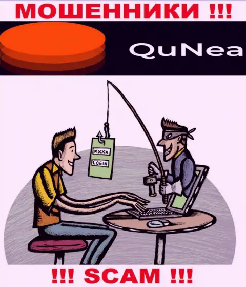 Итог от сотрудничества с конторой QuNea один - разведут на деньги, именно поэтому советуем отказать им в совместном сотрудничестве