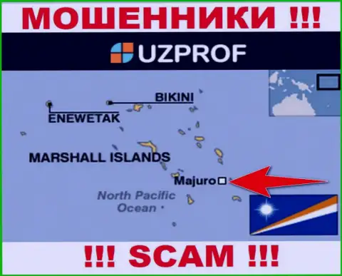Отсиживаются internet мошенники Uz Prof в офшоре  - Маджуро, республика Маршалловы острова, осторожно !!!
