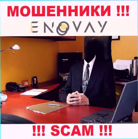 О руководстве мошеннической организации EnoVay данных не отыскать