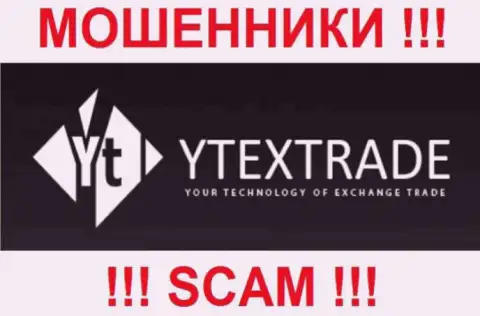 Логотип мошеннического ФОРЕКС дилингового центра Ytex Trade
